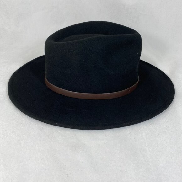 Scala C-Crown Pinch Front Fedora Hat / Indiana Jones Style NWOT - Picture 3 of 10